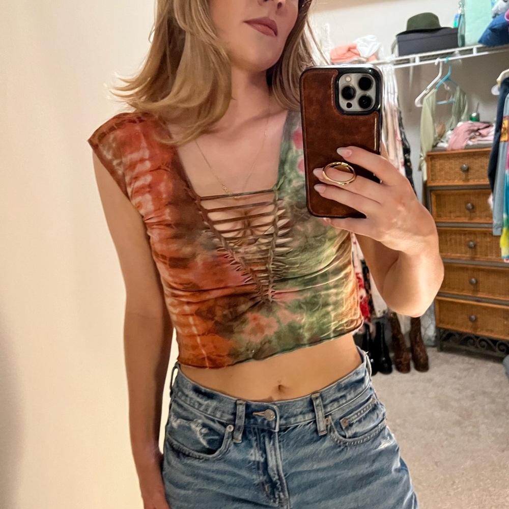 TyeDye String Shirt